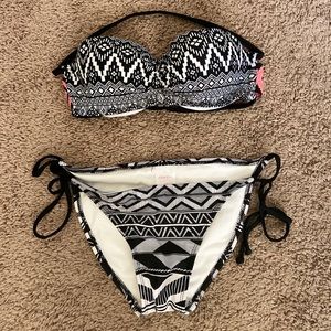 Tribal Print Swimsuit
